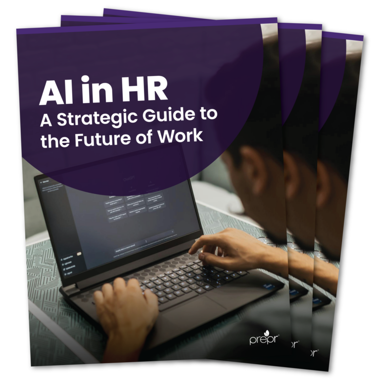 How AI is Transforming Human Resources eBook cover