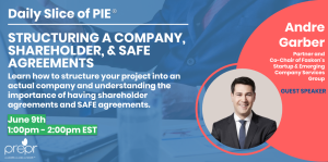 Structuring a Company, Shareholder & Safe Agreements