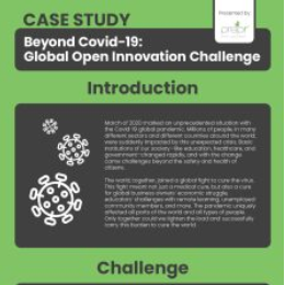 Beyond COVID-19: Global Open Innovation Challenge