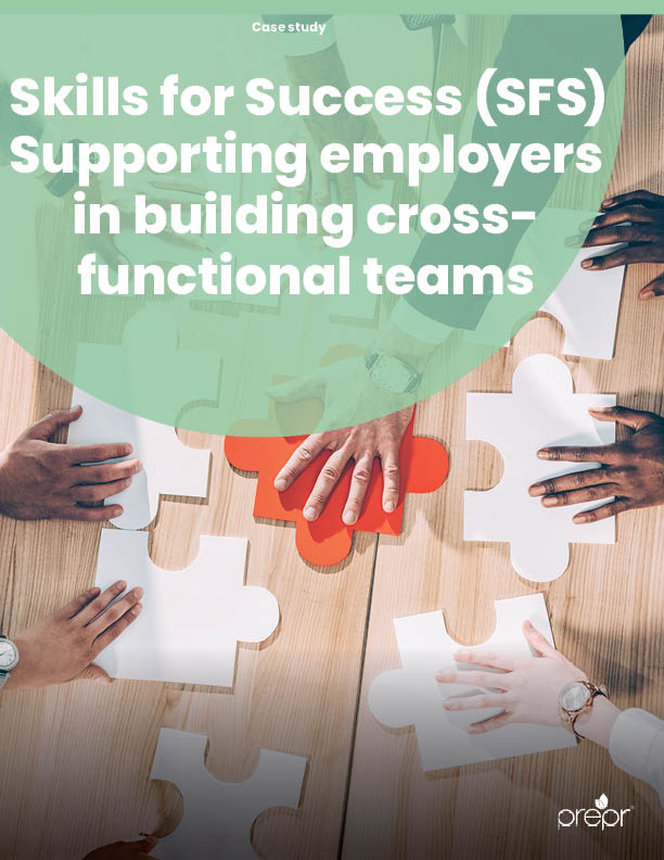 Supporting employers in building cross-functional teams