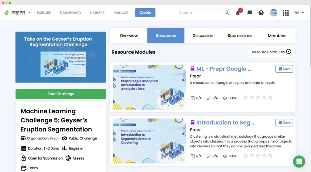 The PreprLabs learning platform